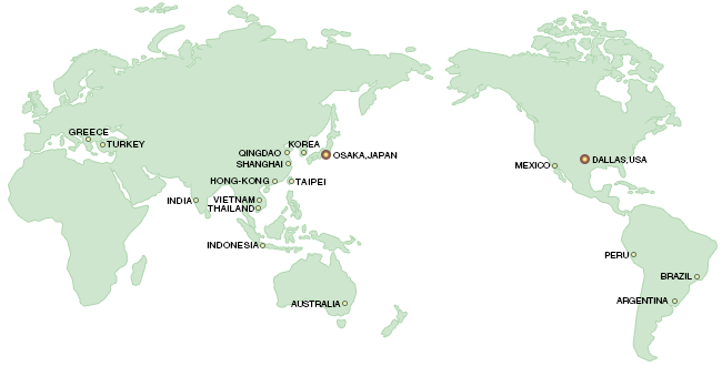 イメージ：世界地図